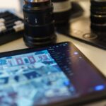 Fotobearbeitung am Bildschirm